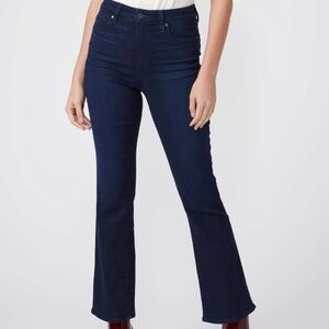 Paige Claudine High Rise Ankle Flare in Moody